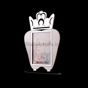 قاب عکس دنداني (نقره اي) (پادشاه)-1015