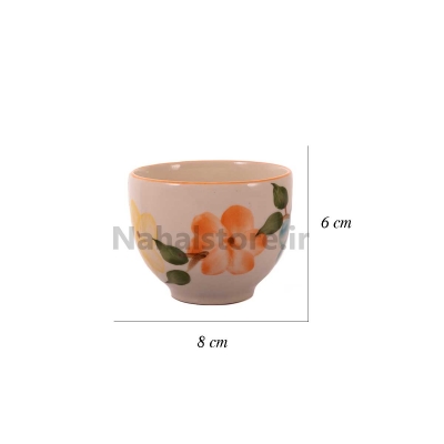 فنجان چيني (گل بهار) (يک عددي)-شکس